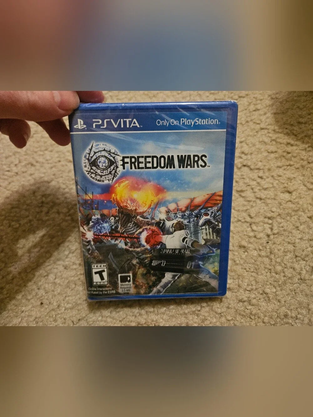 PS VITA Sony PLAYSTATION PSVITA Freedom Wars BAR CODE NEW SEALED US EDITION.